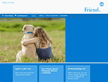 Tablet Screenshot of friendbank.net